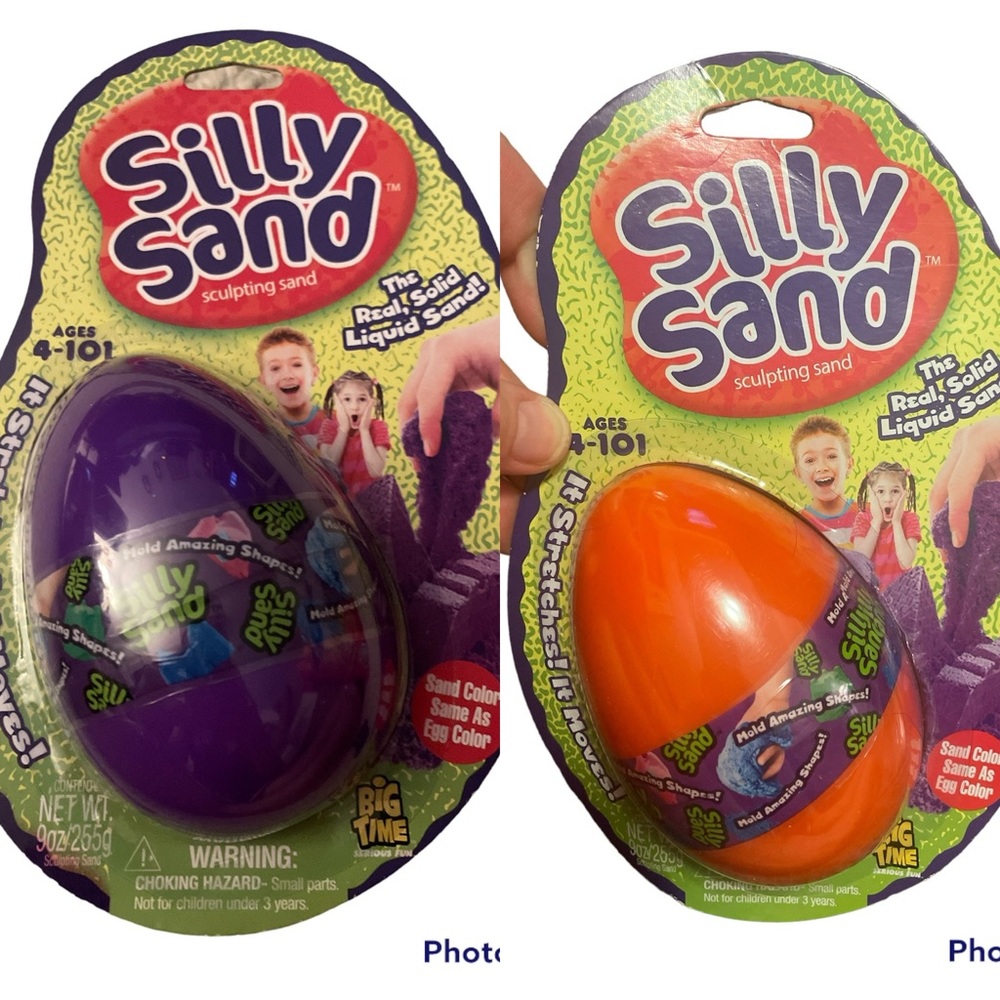 Silly Sand Sculpting Sand Kids Easter Basket/Stocking Stuffer Toys Brand New